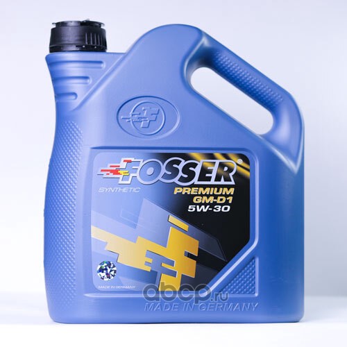 10784l Моторное масло FOSSER Premium GM-D1 5W-30, 4л, 10784l — фото 255x150
