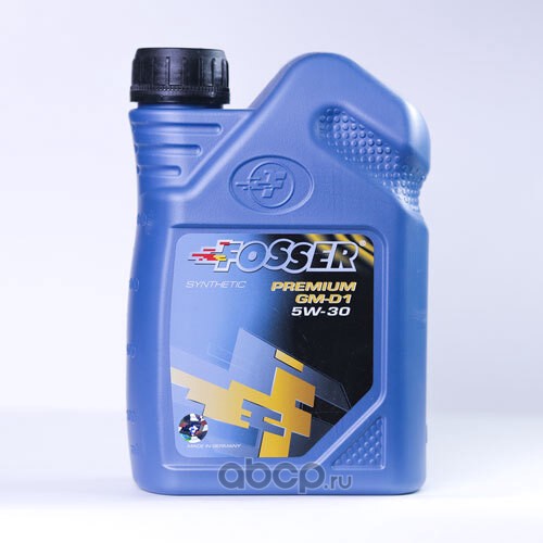 10781l Моторное масло FOSSER Premium GM-D1 5W-30, 1л, 10781l — фото 255x150