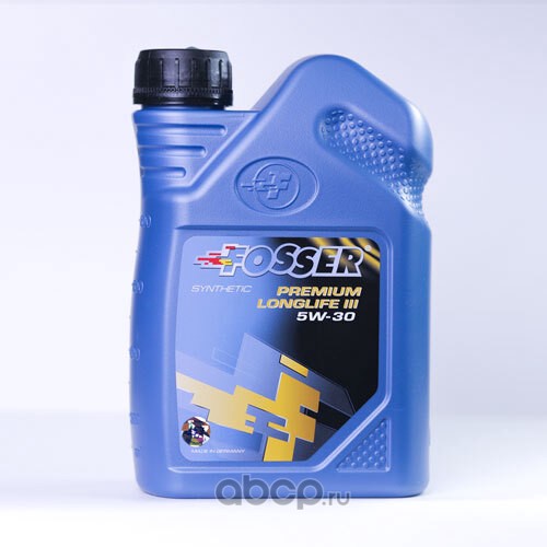 10031l Моторное масло FOSSER Premium Longlife III 5W-30, 1л, 10031l — фото 255x150