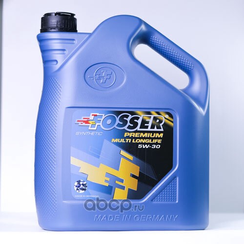 10845l Моторное масло FOSSER Premium Multi Longlife 5W-30, 5л, 10845l — фото 255x150