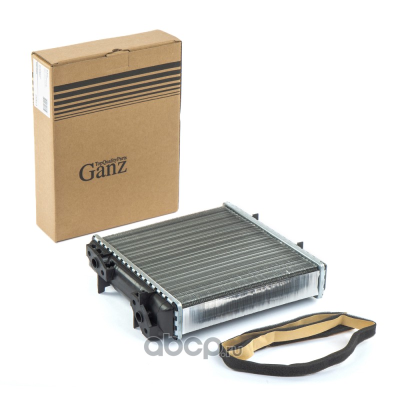 gif07103 Радиатор отопителя (печки) ВАЗ 2103-07 алюминиевый GANZ GIF07103 — фото 255x150