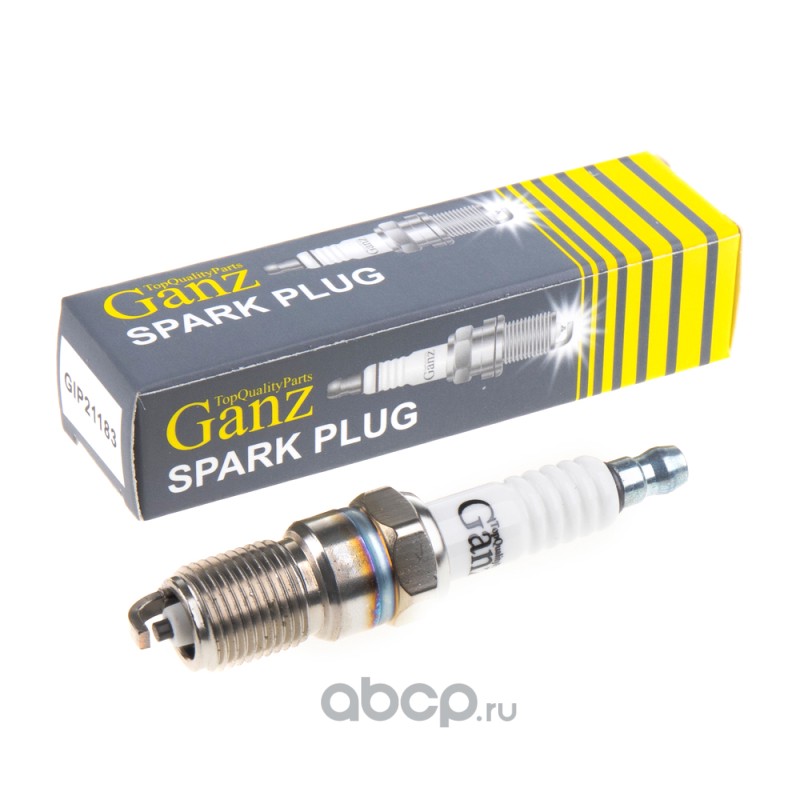 gip21183 Свеча зажигания для а/м ГАЗ 406дв под газовое оборудование (1183) GANZ GIP21183 — фото 255x150