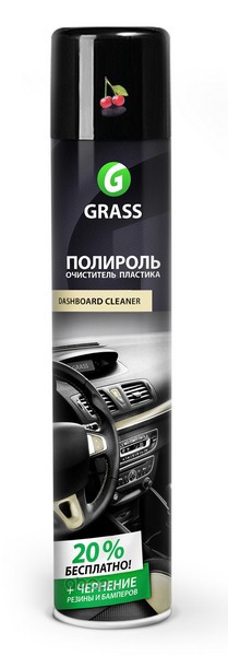 1201072 Полироль пластика «Dashboard Cleaner» "Вишня" (750 мл); GRASS — фото 255x150