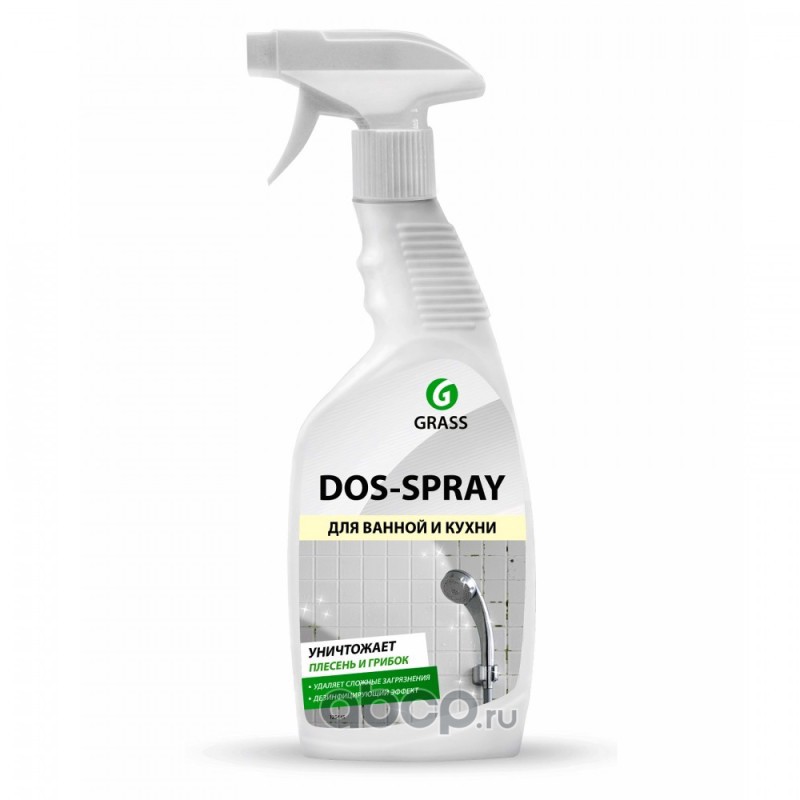 125445 Средство для удаления плесени Dos-spray (флакон 600 мл) — фото 255x150