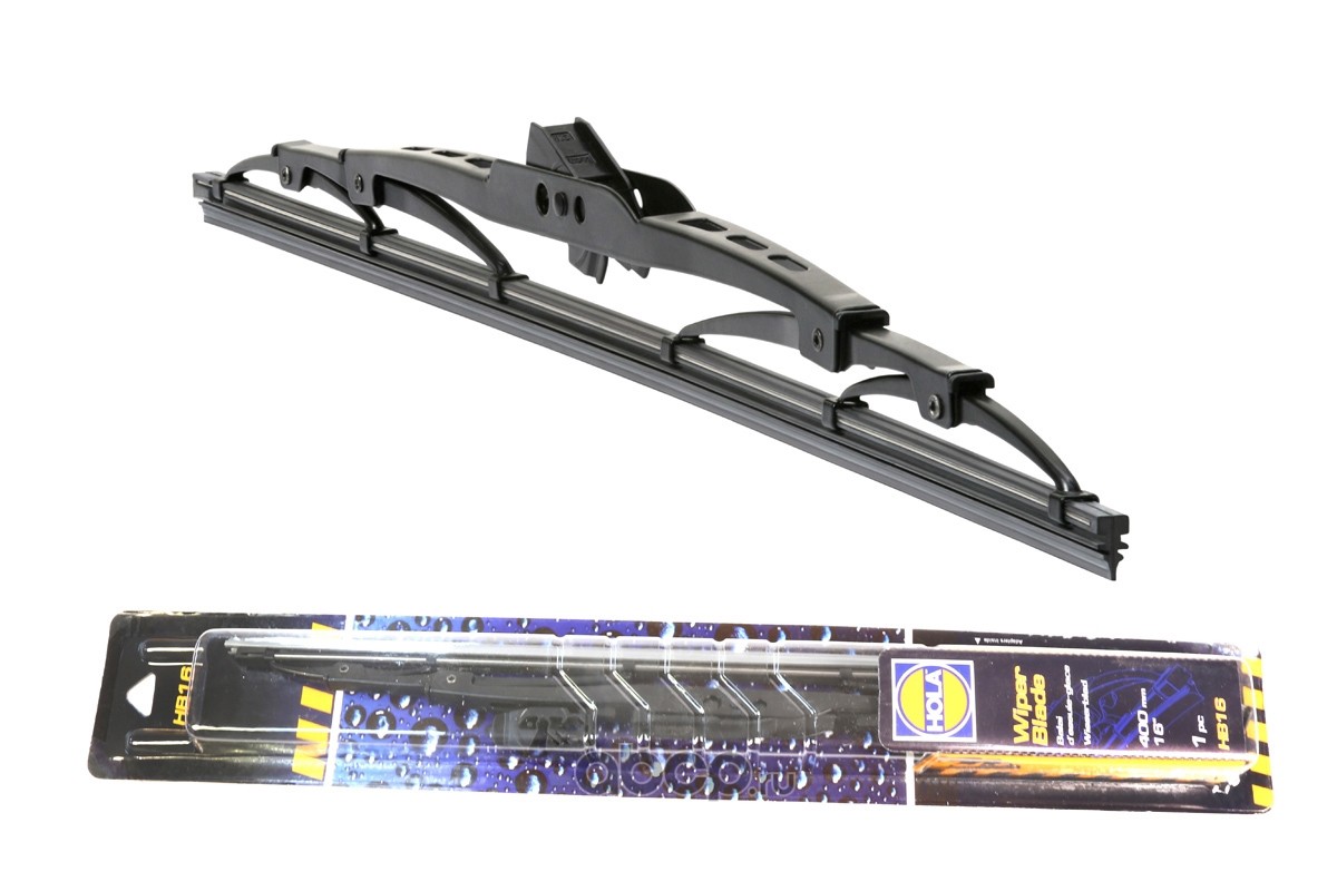 hb16 Щетка стеклоочистителя 400 мм каркасная 1 шт HOLA WIPER BLADE HB16 — фото 255x150