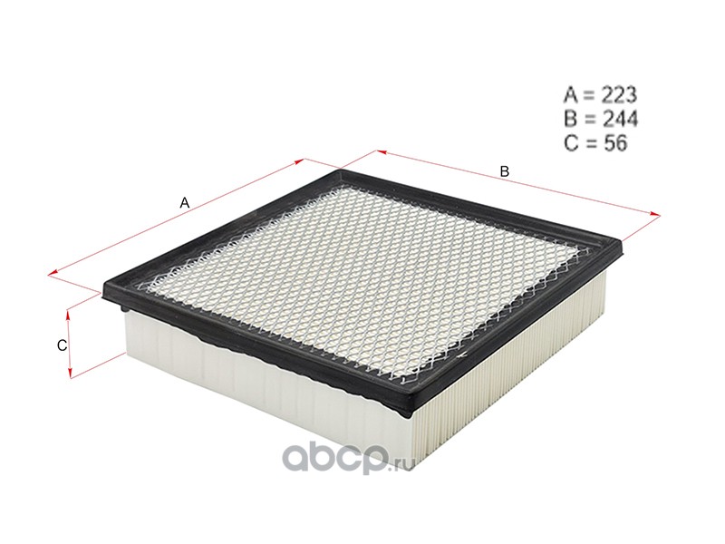 hsaf0059 Фильтр воздушный TOYOTA CAMRY/HYBRID/LEXUS RX270/RX350/RX450H/ES/NX 14- — фото 255x150
