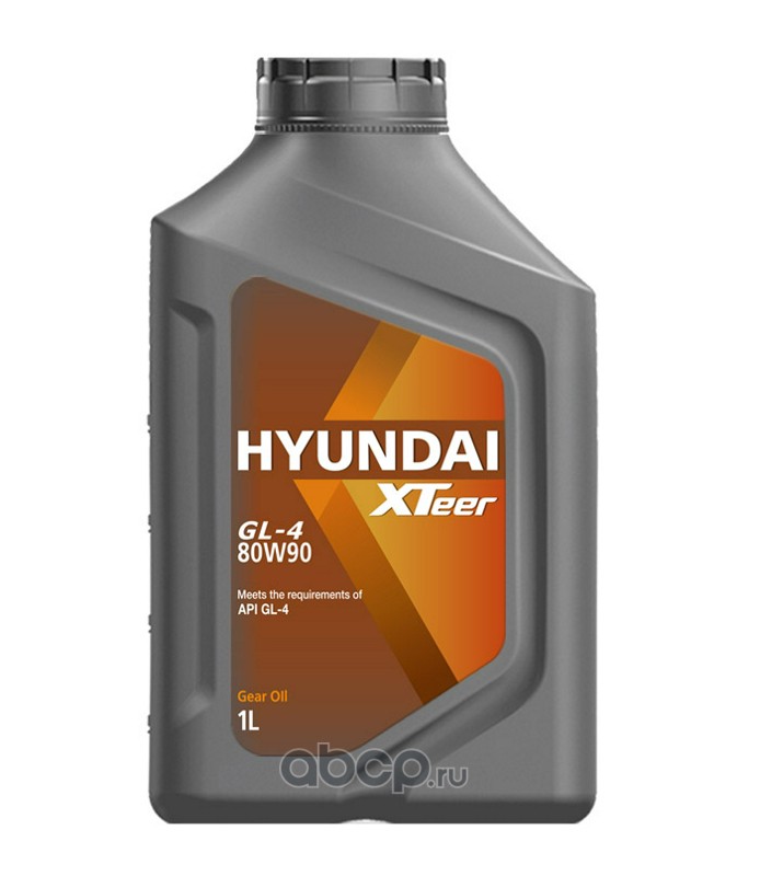 1011018 Масло трансмиссионное Hyundai Xteer Gear Oil 80W 1 л 1011018 — фото 255x150