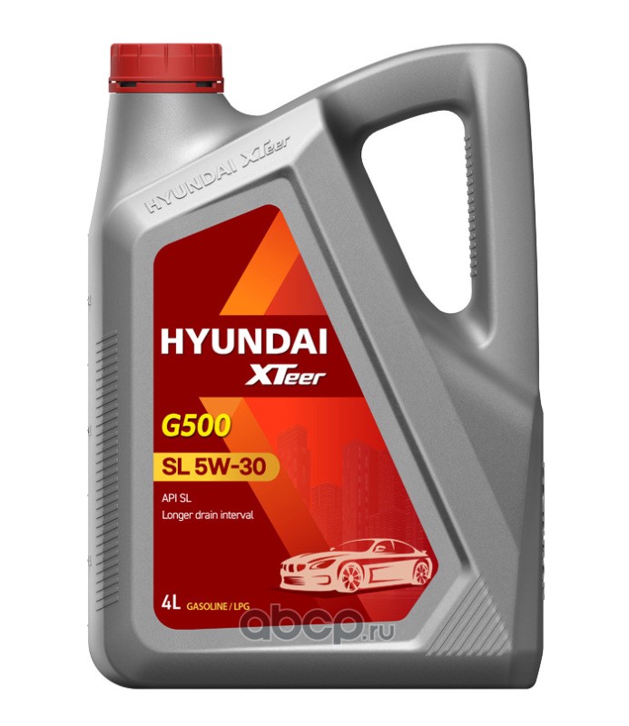 1041155 Масло моторное Hyundai Xteer Gasoline G500 SP 5W-30 4 л 1041155 — фото 255x150
