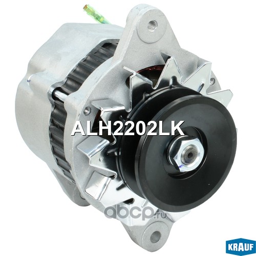 alh2202lk Генератор 24V ISUZU ELF 4JB1, без вакуума, 1 клиновой, фишка на 1 контакт, 20A, KRAUF — фото 255x150