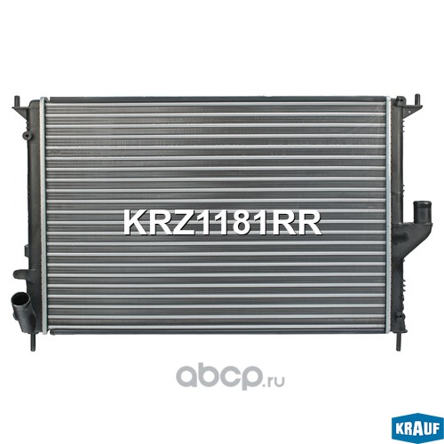 krz1181rr Радиатор системы охлаждения Renault Sandero I/Logan/Duster/Lada Largus/Nissan KRAUF KRZ1181RR — фото 255x150