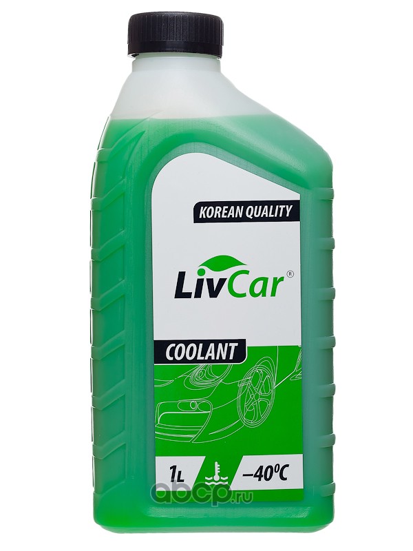 lca40001g Антифриз готовый LIVCAR COOLANT GREEN -40 (1л) — фото 255x150