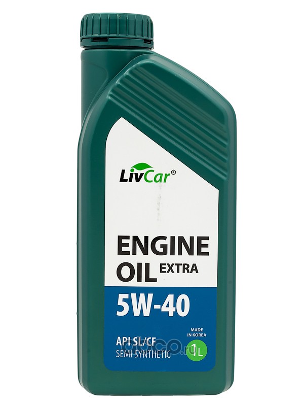 lc2610540001 Масло моторное LivCar Engine Oil EXTRA 5W-40 API SL/CF (1л) — фото 255x150