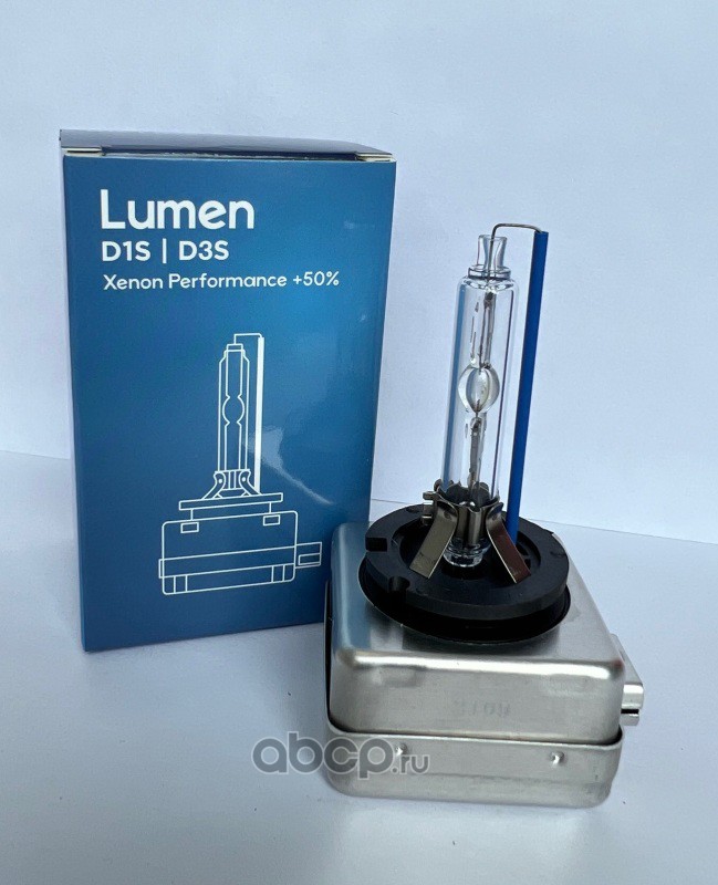 mhdxp4300d1s Лампа ксеноновая Lumen Xenon Performance +50 D1S 4300 K — фото 255x150