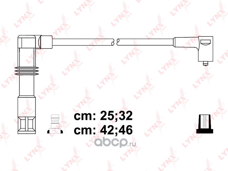 spe8028 Комплект высоковольтных проводов (класс E) — фото 255x150