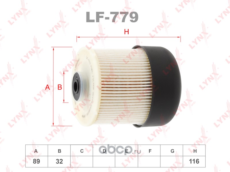 lf779 Фильтр топливный — фото 255x150