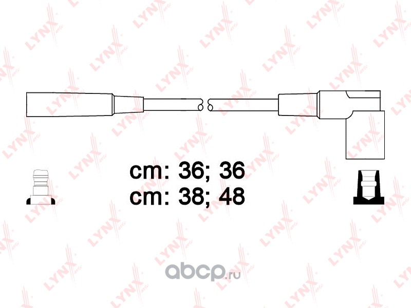 spc4615 Комплект высоковольтных проводов (класс F) — фото 255x150
