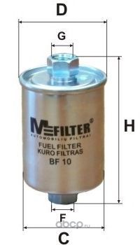 bf10 Фильтр топливный ВАЗ-2110-15/2121 — фото 255x150