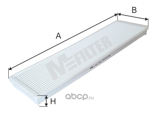 k969 Фильтр воздушный кабины MB — фото 255x150