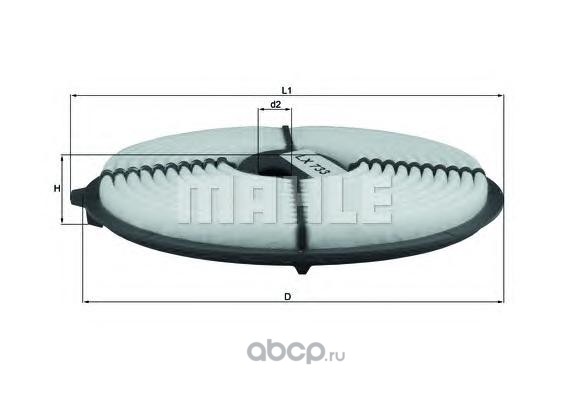 lx733 Фильтр воздушный — фото 255x150