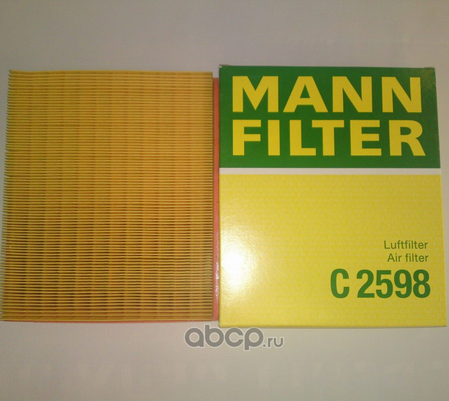 c2598 Фильтр воздушный MANN-FILTER C 2598 — фото 255x150