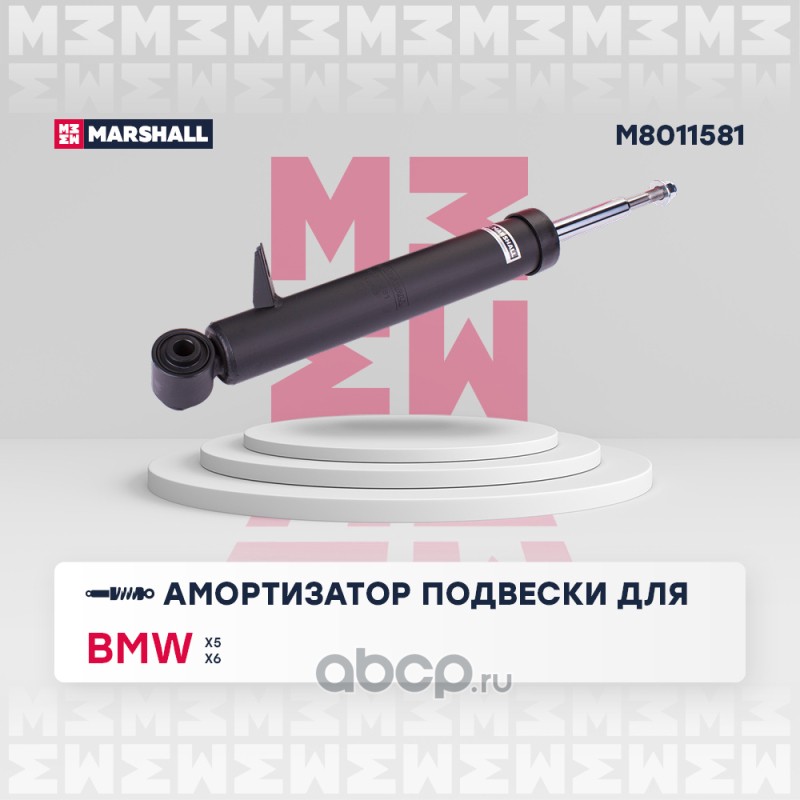 m8011581 Амортизатор газ. задн. лев. BMW X5 (E70) 06-, X6 (E71) 07- (M8011581) — фото 255x150