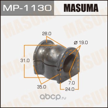 mp1130 Втулка стабилизатора HONDA CR-V MASUMA MP-1130 — фото 255x150