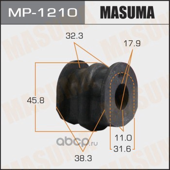 mp1210 Втулка стабилизатора NISSAN LATIO MASUMA MP-1210 — фото 255x150