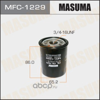 mfc1229 Фильтр масляный NISSAN 180SX MASUMA MFC-1229 — фото 255x150