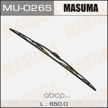 mu026s Щетка стеклоочистителя 650 мм каркасная 1 шт MASUMA WIPER BLADE MU-026S — фото 255x150