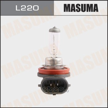 l220 Лампа 12V H11 55W MASUMA 1 шт. картон L220 — фото 255x150