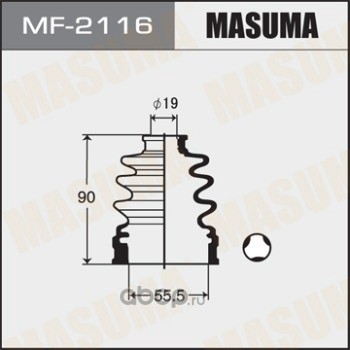 mf2116 Пыльник ШРУС Masuma — фото 255x150