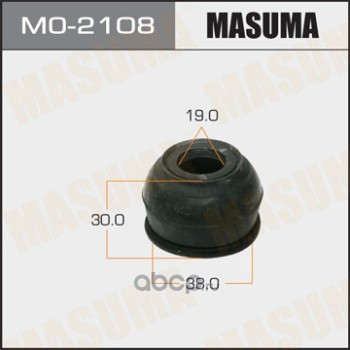 mo2108 Пыльник шарового шарнира 19x38x30 MASUMA MO-2108 — фото 255x150