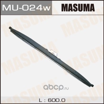 mu024w Щетка стеклоочистителя зимняя 600 мм каркасная 1 шт MASUMA Snow Blade MU-024W — фото 255x150
