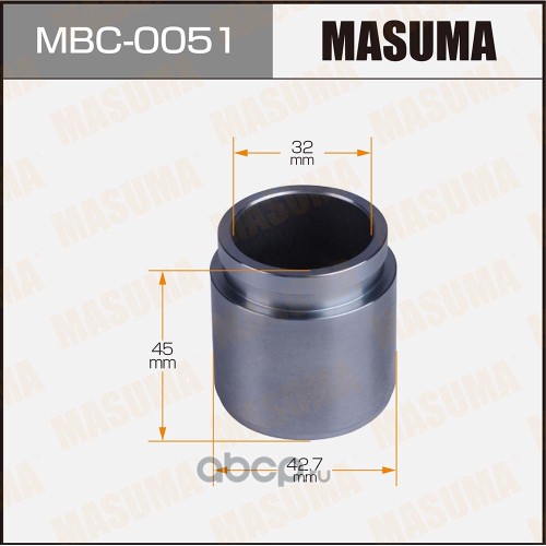 mbc0051 Поршень тормозного суппорта NISSAN ELGRAND MASUMA MBC-0051 — фото 255x150