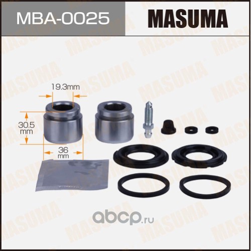 mba0025 Ремкомплект тормозного суппорта с поршнем Mercedes MASUMA MBA-0025 — фото 255x150