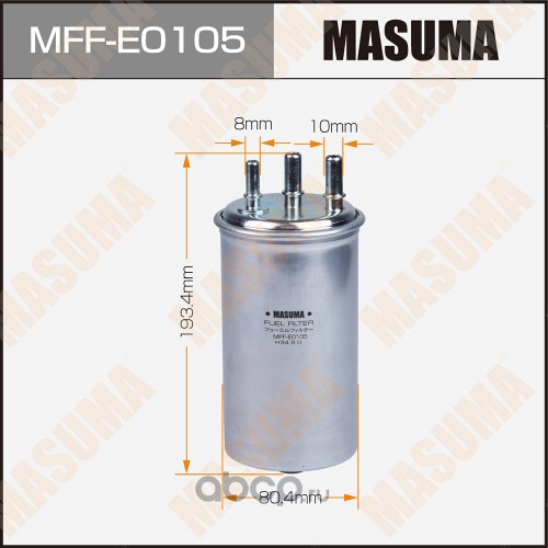 mffe0105 Фильтр топливный RENAULT DUSTER I высокого давления — фото 255x150