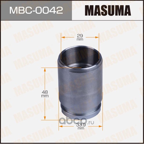 mbc0042 Поршень тормозного суппорта NISSAN 100NX MASUMA MBC-0042 — фото 255x150
