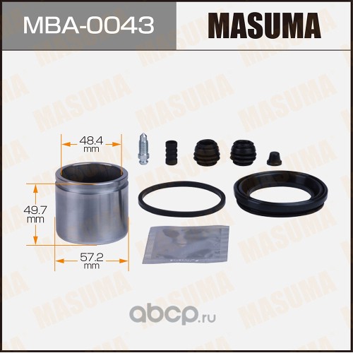 mba0043 Ремкомплект суппорта с поршнем d-57.2 — фото 255x150