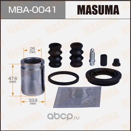 mba0041 Ремкомплект суппорта с поршнем d-33.9 — фото 255x150