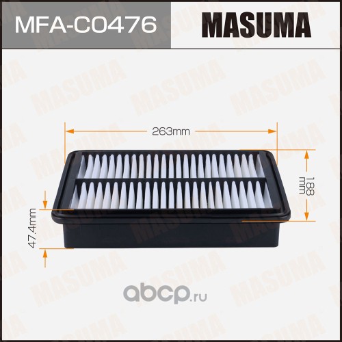 mfac0476 Фильтр воздушный Chery Tiggo 4 17-, 7 16-, 7 Pro 20-, 8 18-, 8 Pro 21- 1.5T/2.0i Masuma — фото 255x150