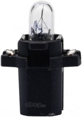 17036 Лампа 12V  1, 2W (приб.панель) пластик цок. (B8.3d) черный (NARVA) — фото 255x150