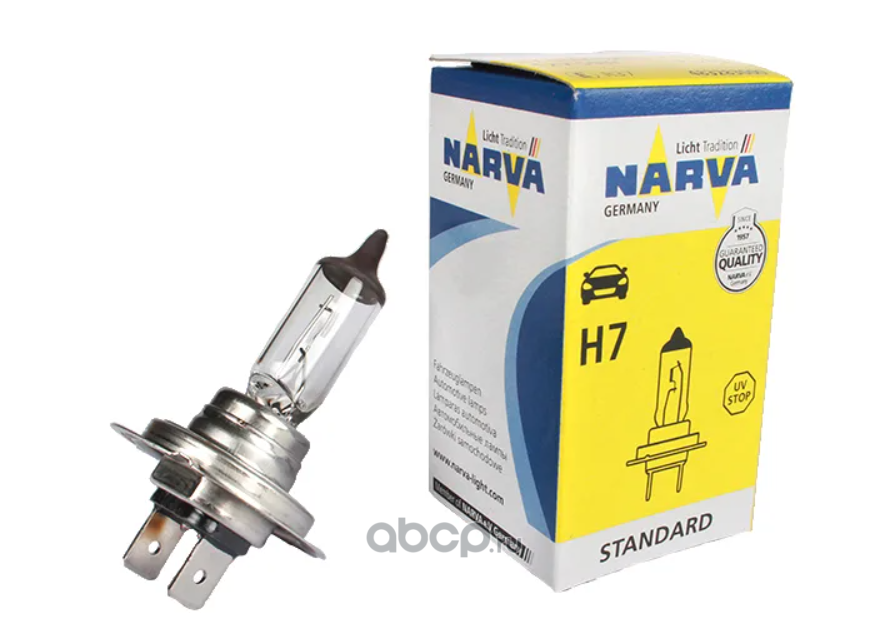 48328 Лампа H7 12-55 PX26d стандарт - NARVA — фото 255x150