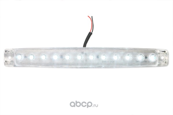 l0050white Фонарь габаритный LED 24V, белый (L=170мм, 12-светодиодов) NOKTA — фото 255x150