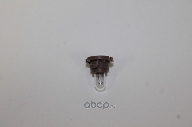 904678 Лампа T5 12V (1.2W) б/ц с усами в коричневом патроне (панель приборов) — фото 255x150