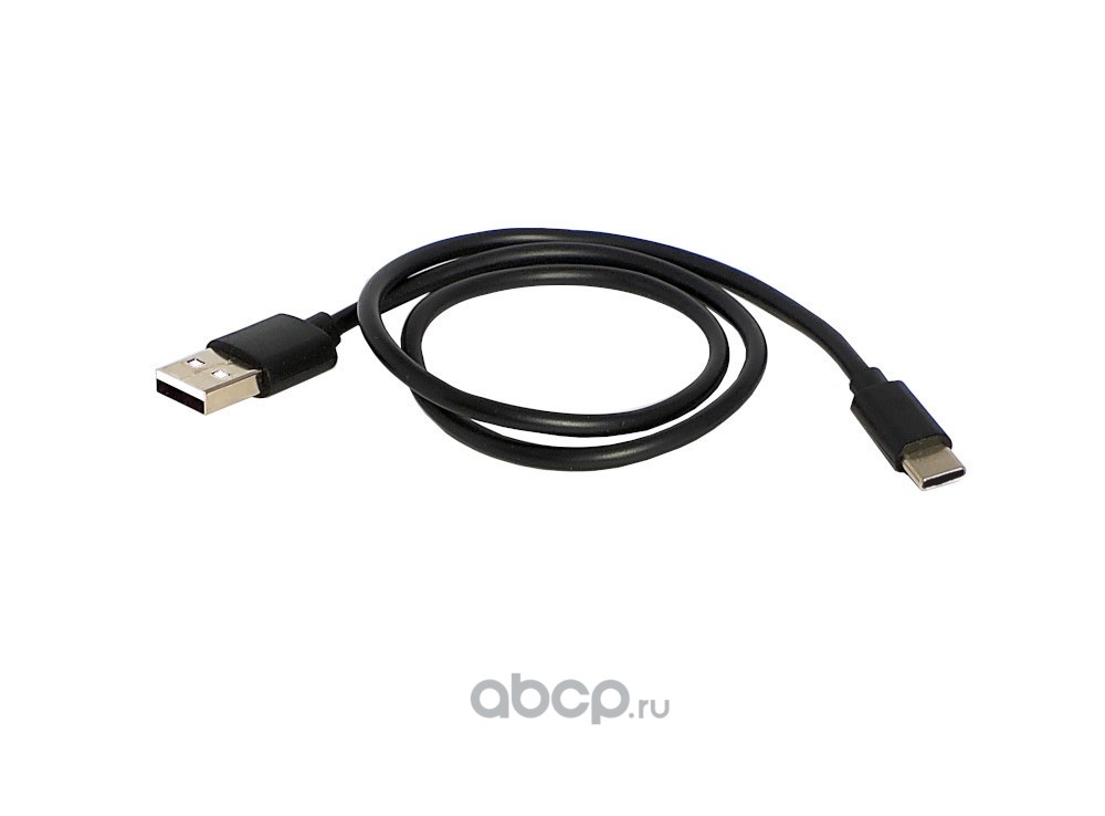 908932 Зарядный кабель USB-TYPE C (TPE) 2А, 1м чёрный "YADA — фото 255x150