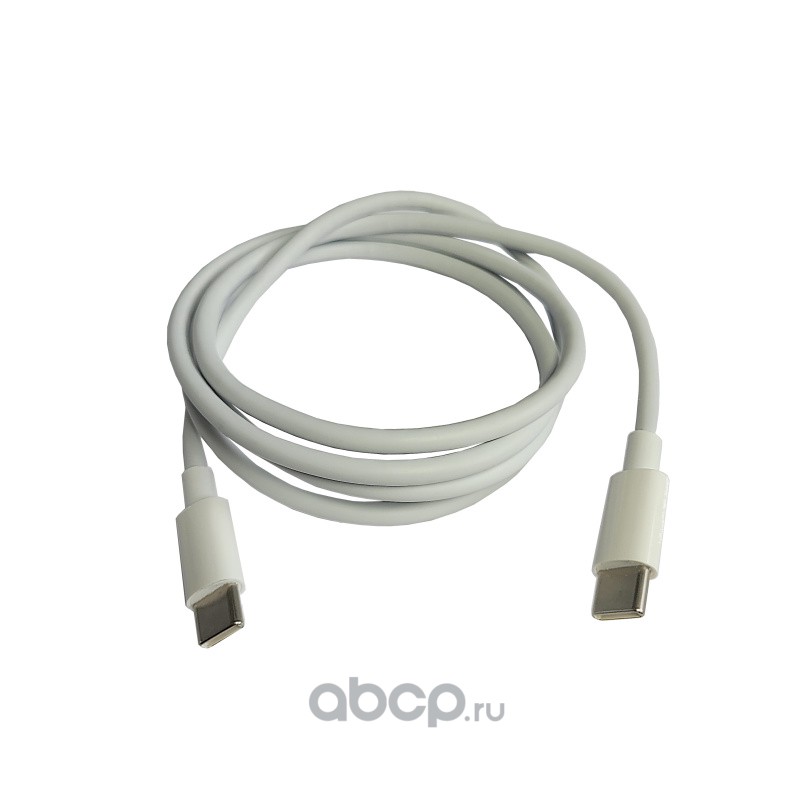 908969 Зарядный кабель TYPE C-TYPE C (TPE) 60W 3А, 1м белый "YADA — фото 255x150