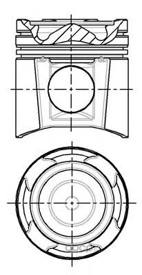 8742300010 Поршнекомплект MAN D2066 Euro 3 d120 0 STD  51 02500 6260 51 02500 6298  Nural — фото 255x150