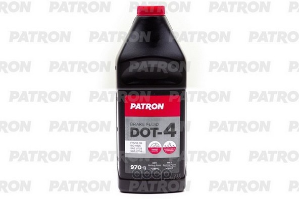 pbf401 Жидкость тормозная PATRON Brake Fluid DOT4 424 мл PBF401 — фото 255x150