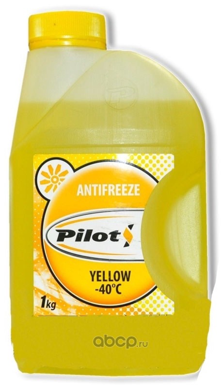3215 Антифриз желтый PILOTS YELLOW LINE -40 1кг — фото 255x150