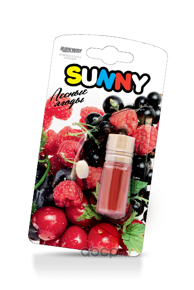 rw6072 Ароматизатор подвес баночка (RUNWAY) "Sunny" лесные ягоды — фото 255x150